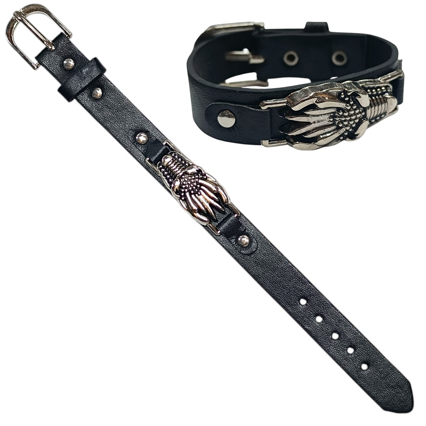 Pulsera Polipiel Y Bisuteria Langosta 26 Cms Largo Ref 36226-03