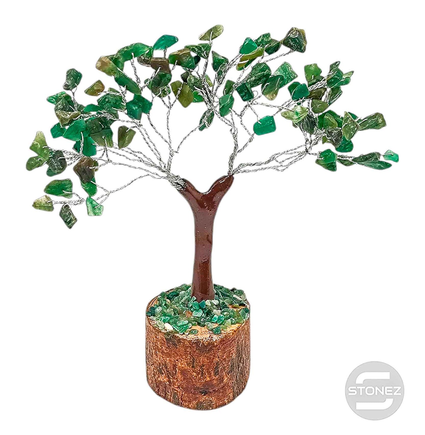 10102 Àrbol Bonsai de 100 piedras chip Jade 15 Cms Aprox