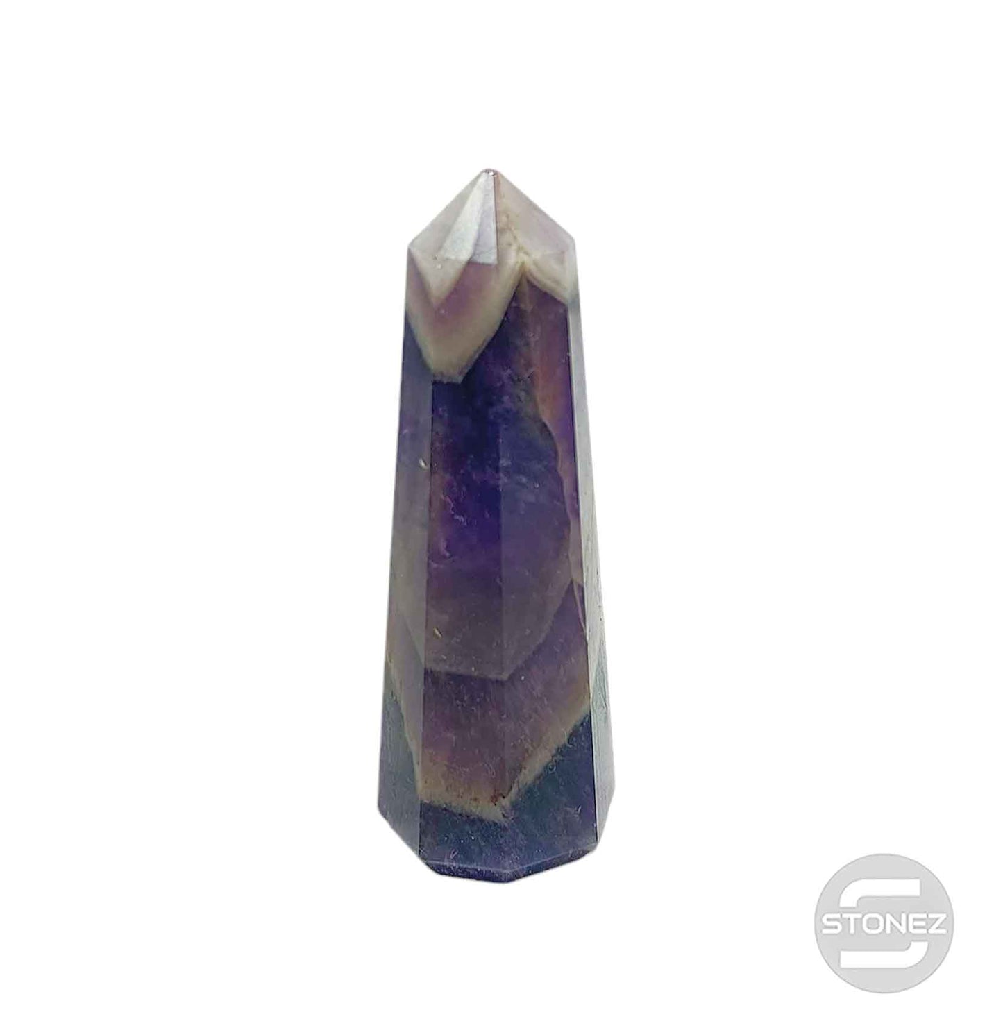 1114 Obelisco De 8,5 cm Aprox Amatista 0.095 gramos PC N 10