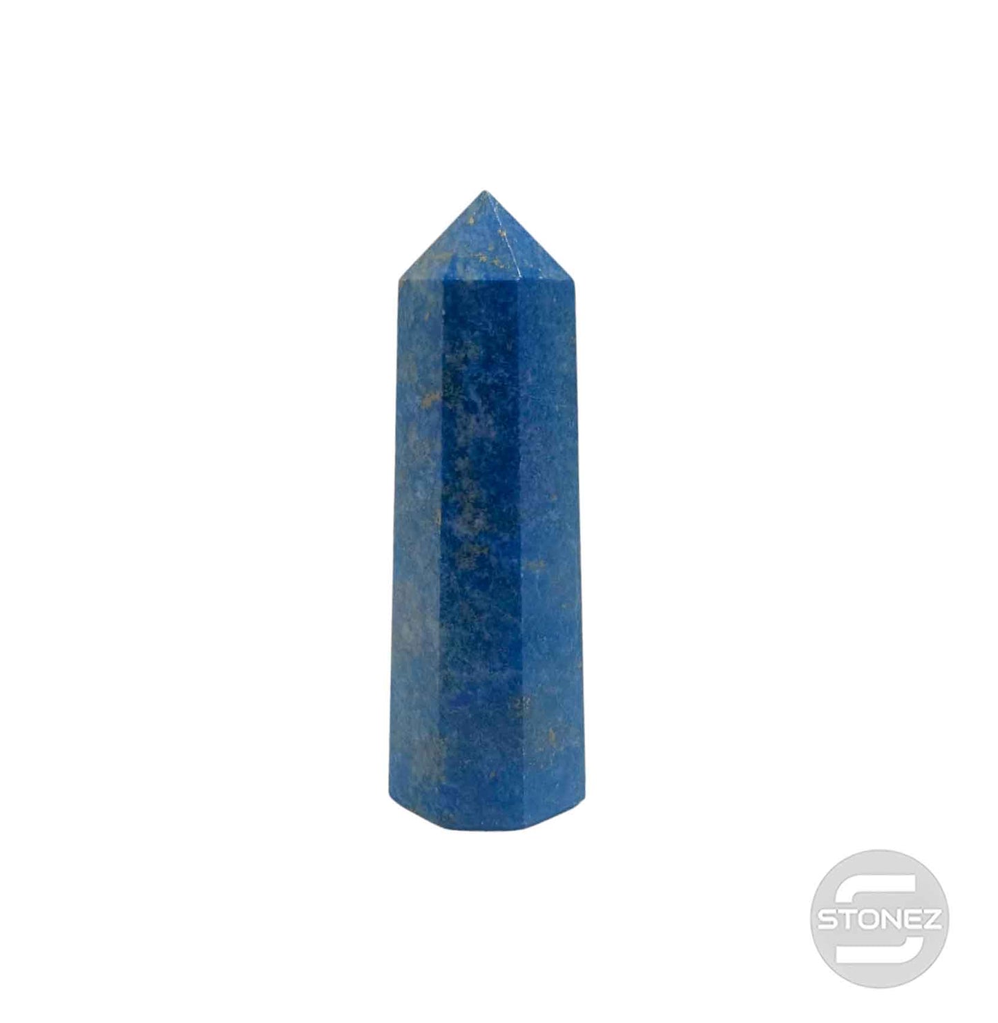 1114 Obelisco De 10,5 cm Aprox Piedra Lapis Lazuli 0.245 gramos PC N 4