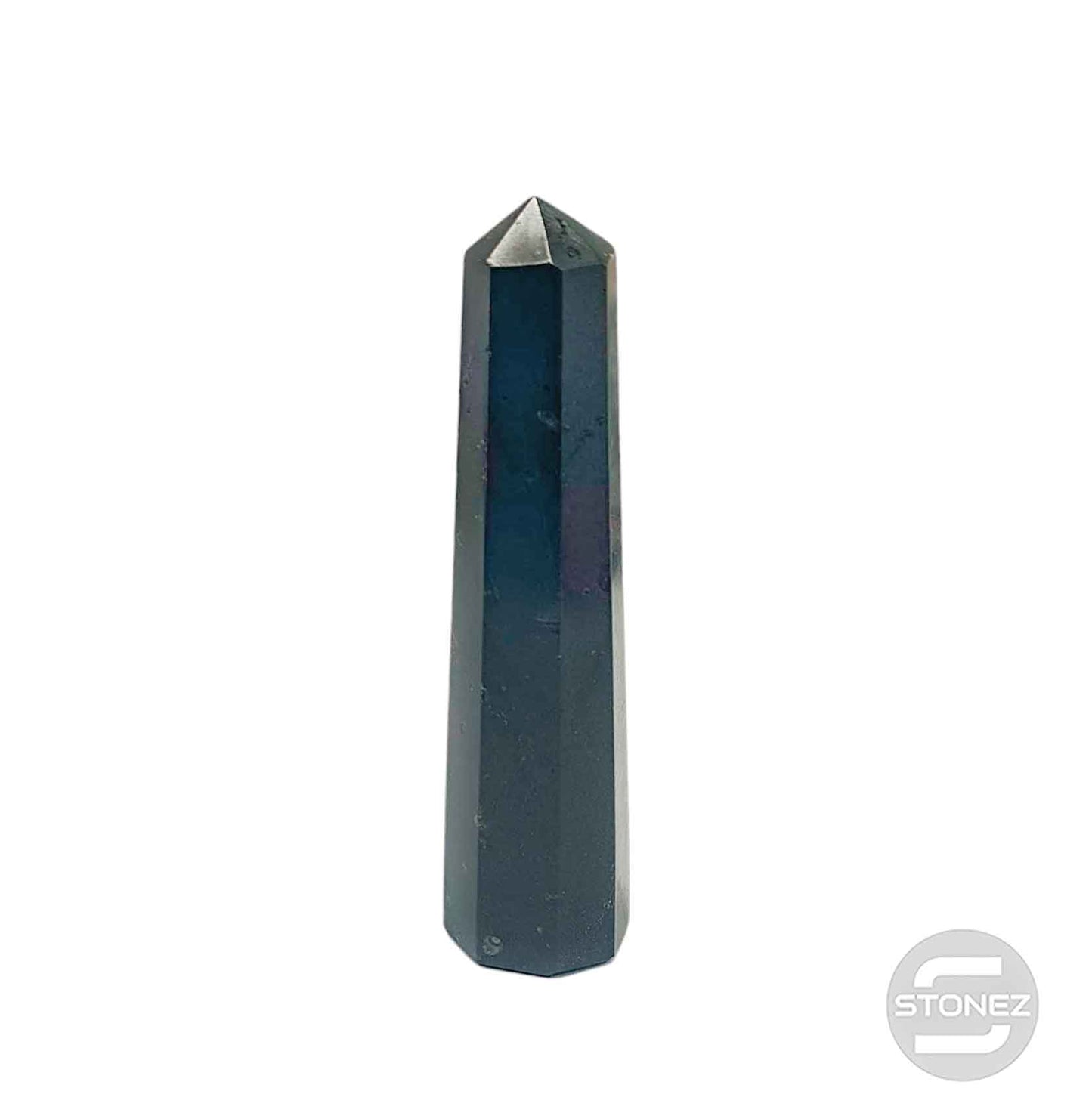 1114 Obelisco De 10 cm Aprox Piedra Turmalina 0.095 gramos PC N 46