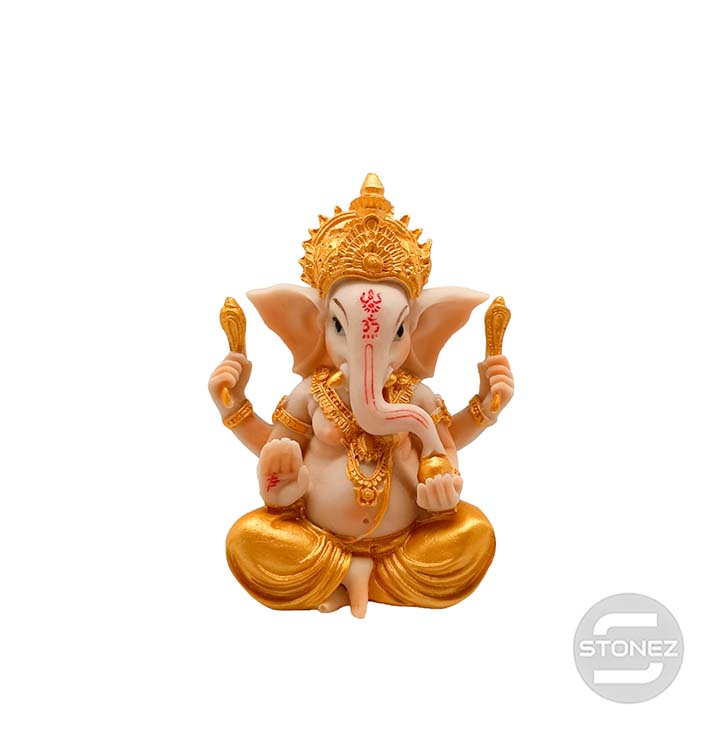 111601041 Figura En Resina Diosa Ganesha 12X7 Cms Aprox.
