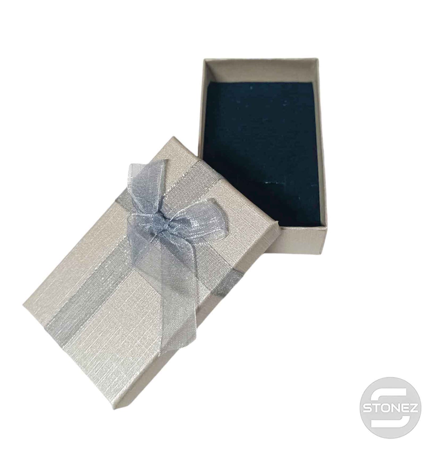 18821 Paquete 24 Cajitas De Regalo 5x8 Para Juegos Color Plata