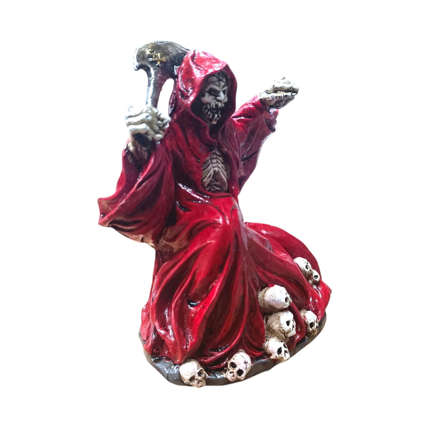 Figura En Resina Santa Muerte 20 Cms Aprox Rojo REF: 600104472
