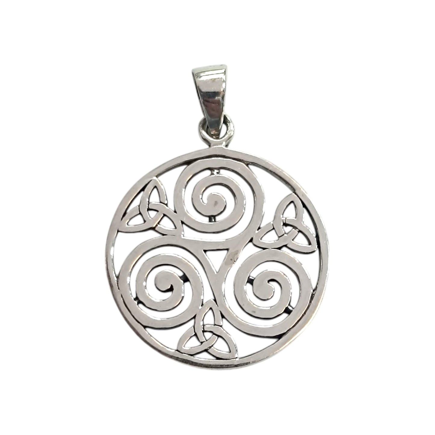 Colgante De Plata 925 Trisquel 27 mm 50356