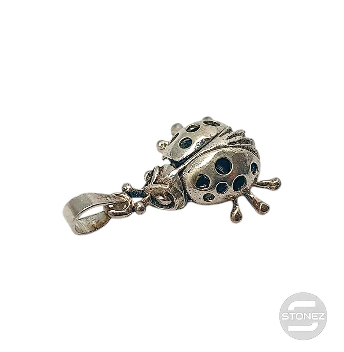 30302 Colgante De Plata 925 Mariquita 23 mm