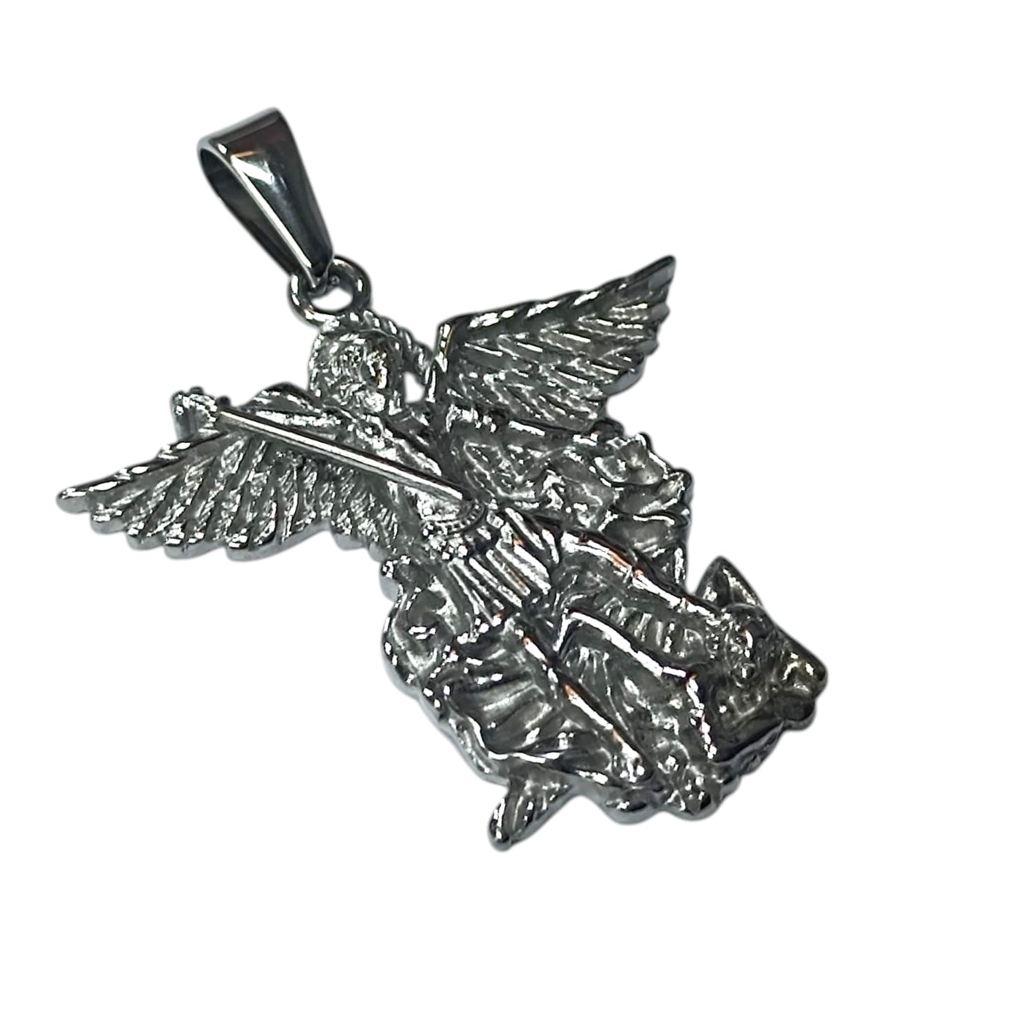 600104129-04 Colgante Acero San Miguel 40 mm - stonez