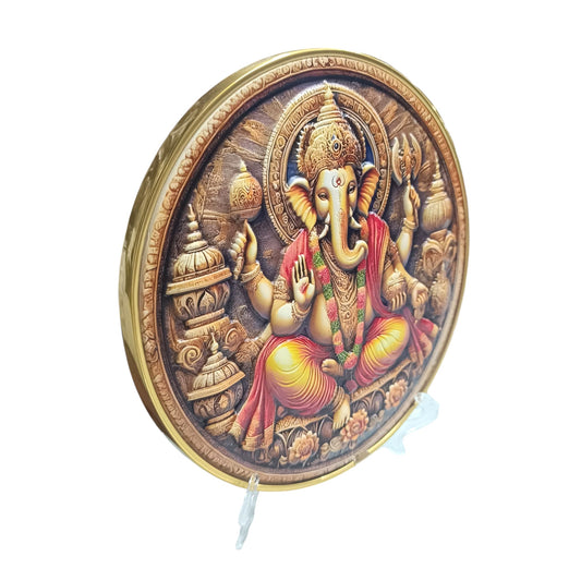 600103963 Figura Cuadro Ganesha 21 Cms Aprox