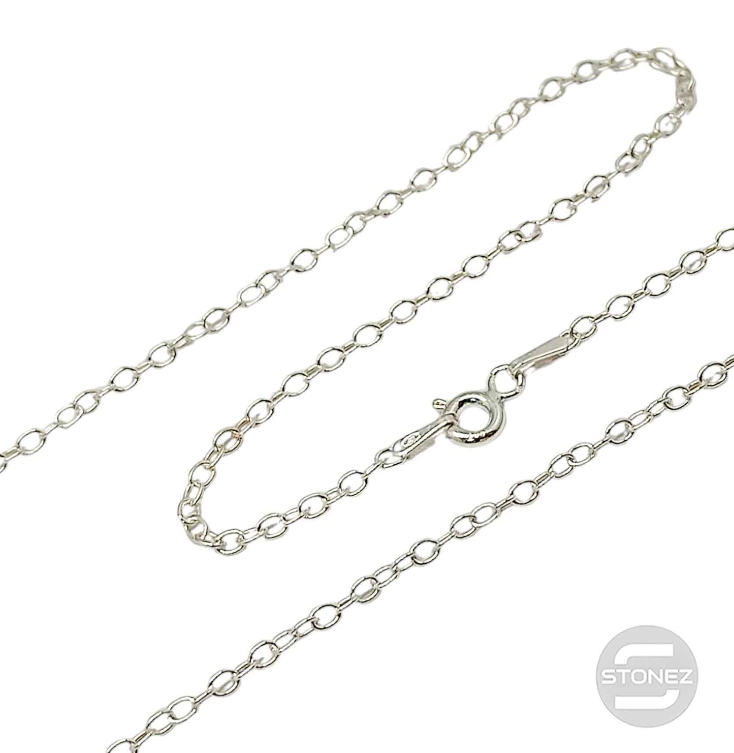39630_50 KFD40RADA Cadena Plata 925 50 Cms Grosor 2X1 mm aprox