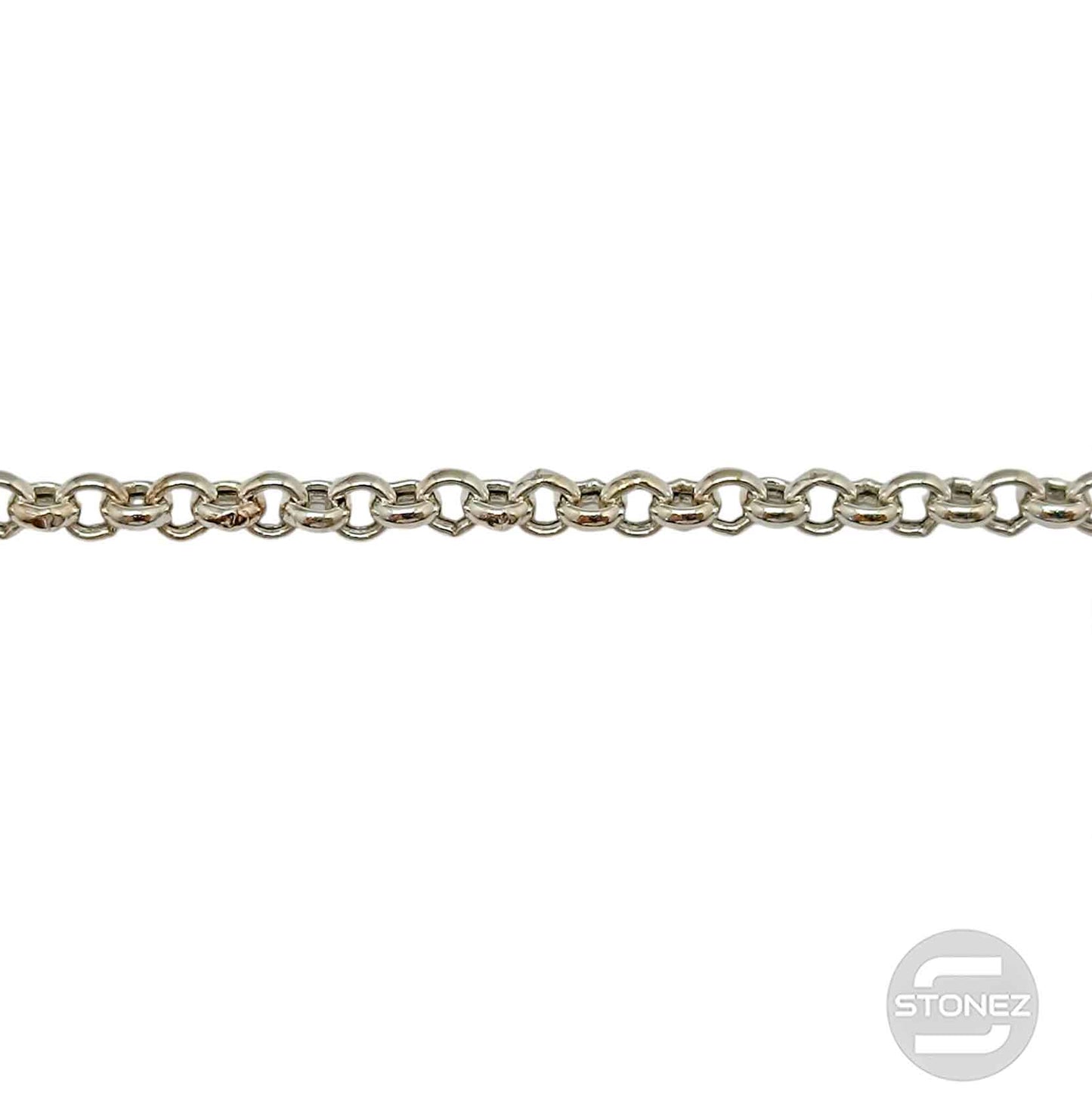 39648-40 ROLO 4 Cadena Plata 925 40 Cms Grosor 4 mm aprox