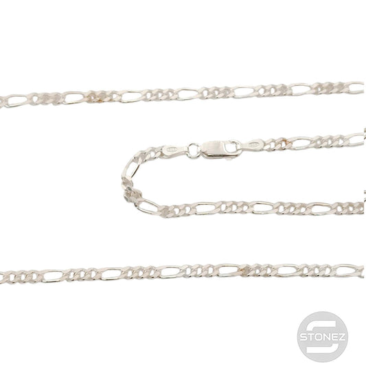 39650-45 ALT80/2 Cadena Plata 925 45 Cms Grosor 3x1 mm aprox