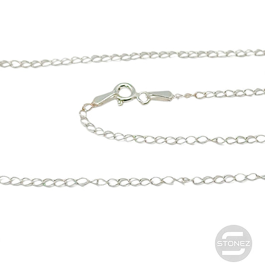 38781-40 BOTT30 Cadena Plata 925 40 Cms Grosor 2x1 mm aprox