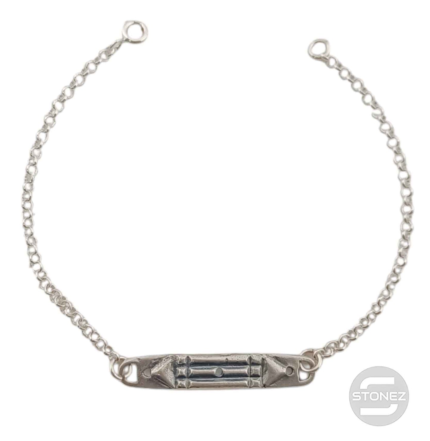 400803299 Pulsera Atlante Plata 925 18 Cms Aprox