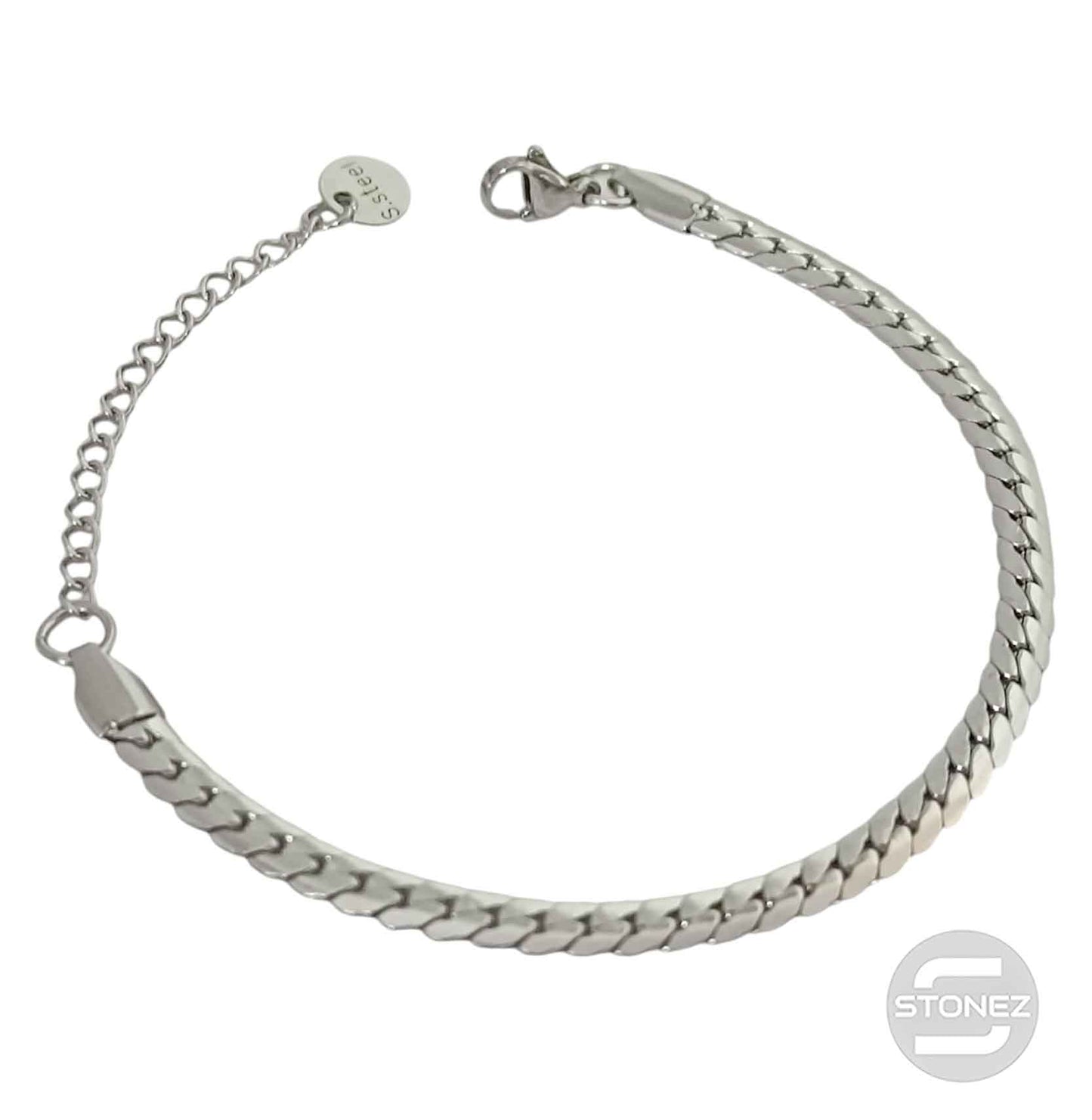 401102367-01 Pulsera Mujer Acero Brazalete 17+5 Cms Aprox