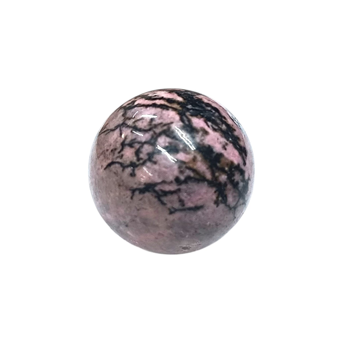 Esfera Piedra Natural Rodonita 40mm Aprox - stonez
