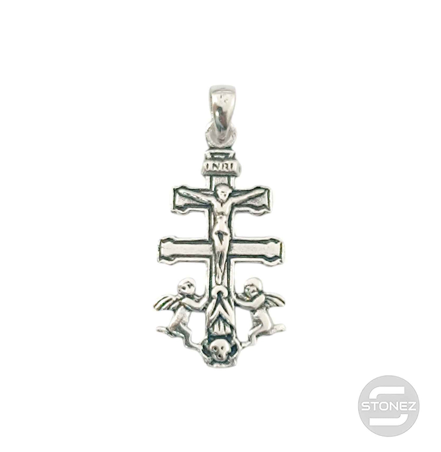 500203166 Colgante De Plata 925 Curz Caravaca 19x27 mm