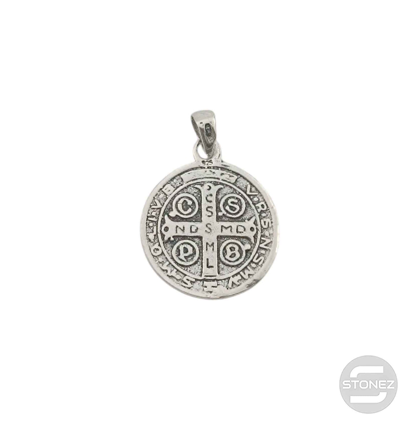500301717 Colgante De Plata 925 San Benito 18 mm