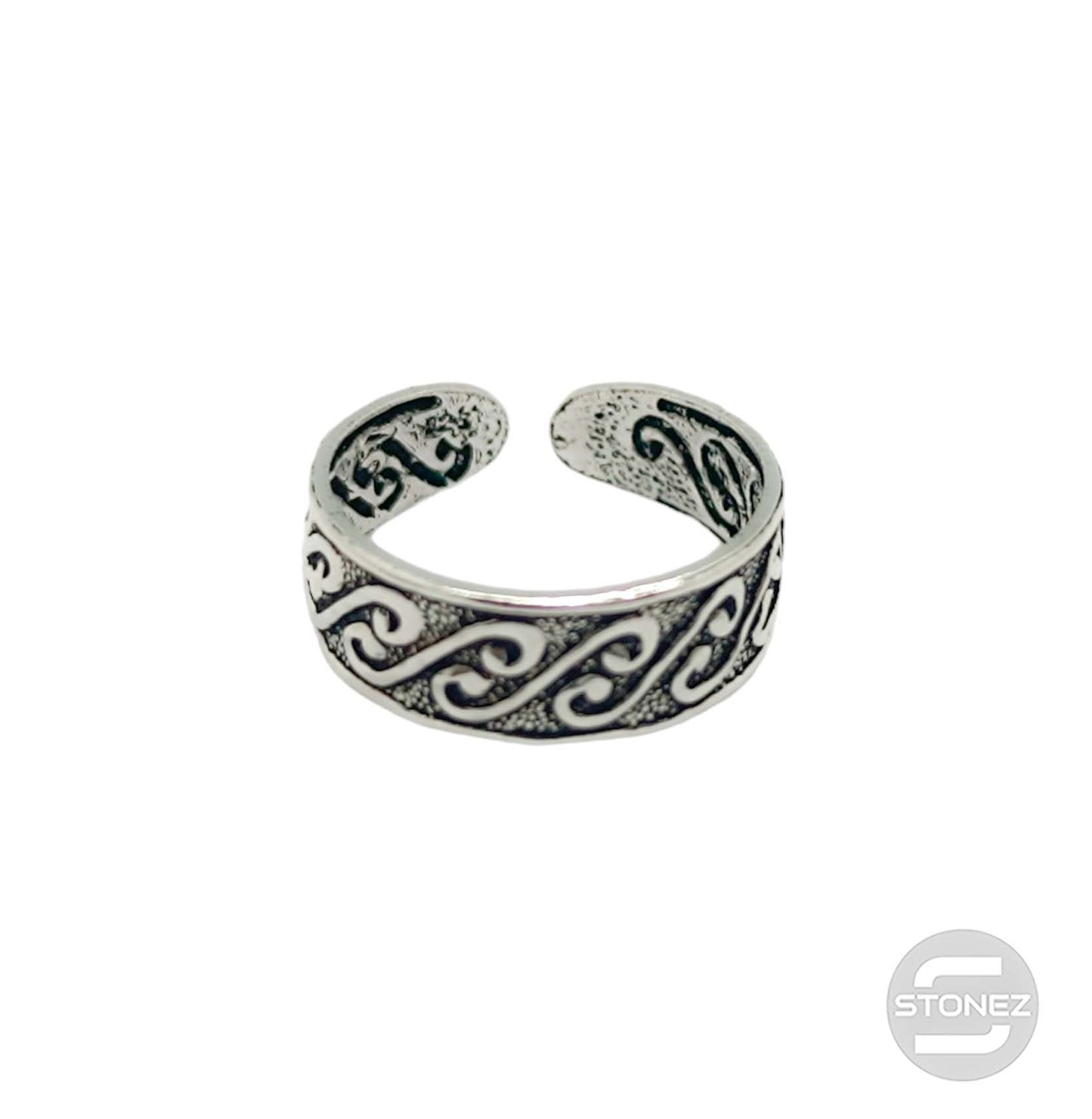 500302081-05 Anillo De Pie Adaptable Plata 925