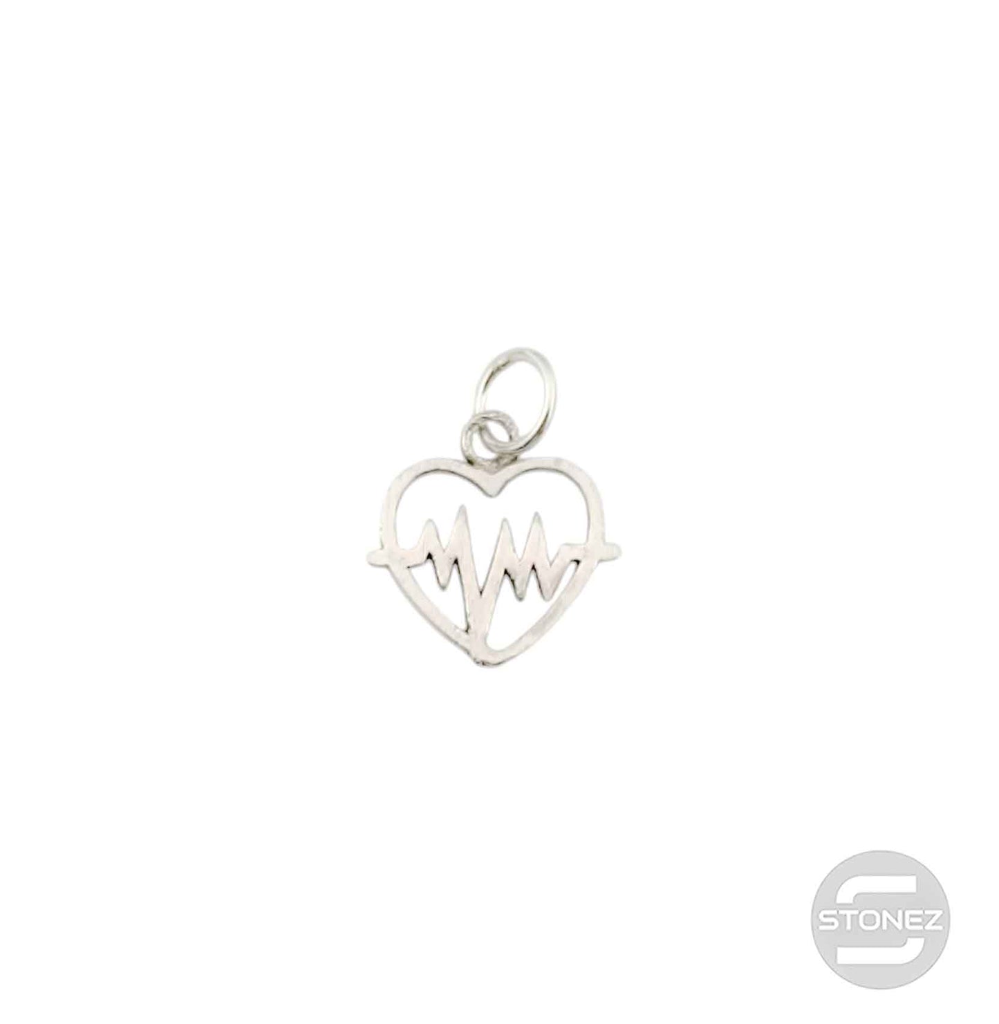500303126 Colgante De Plata 925 Cruz Corazón 13 mm