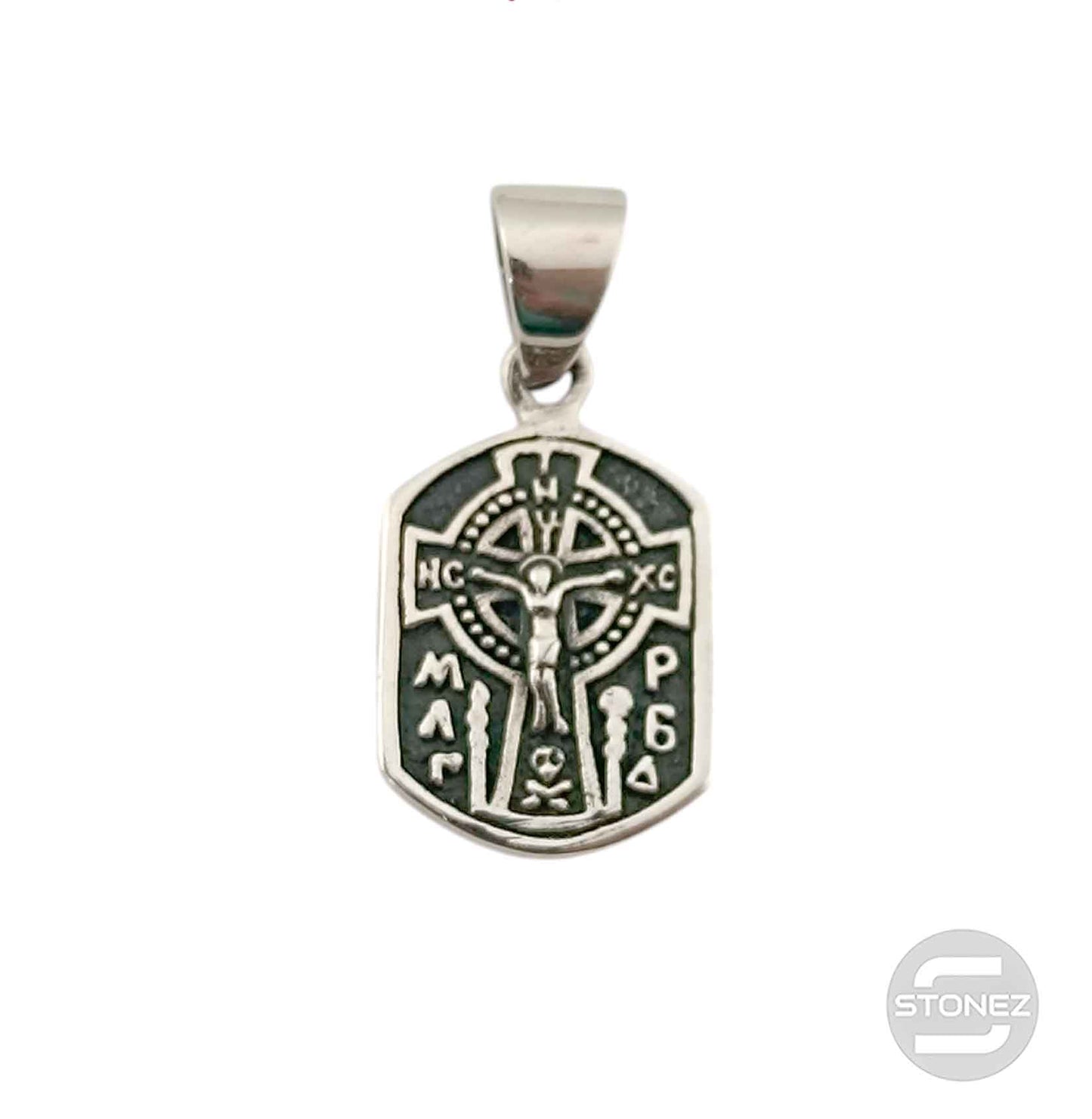 500401446 Colgante Cruz De Plata 925 12x20 mm