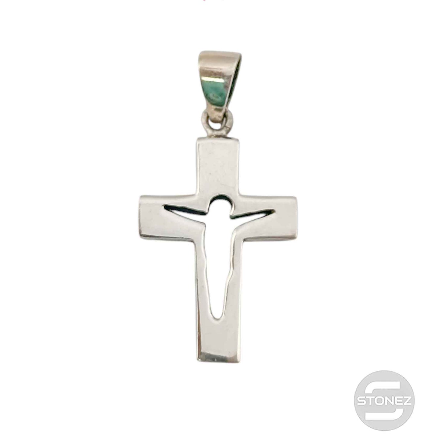50304 Colgante Cruz De Plata 925 19x31 mm