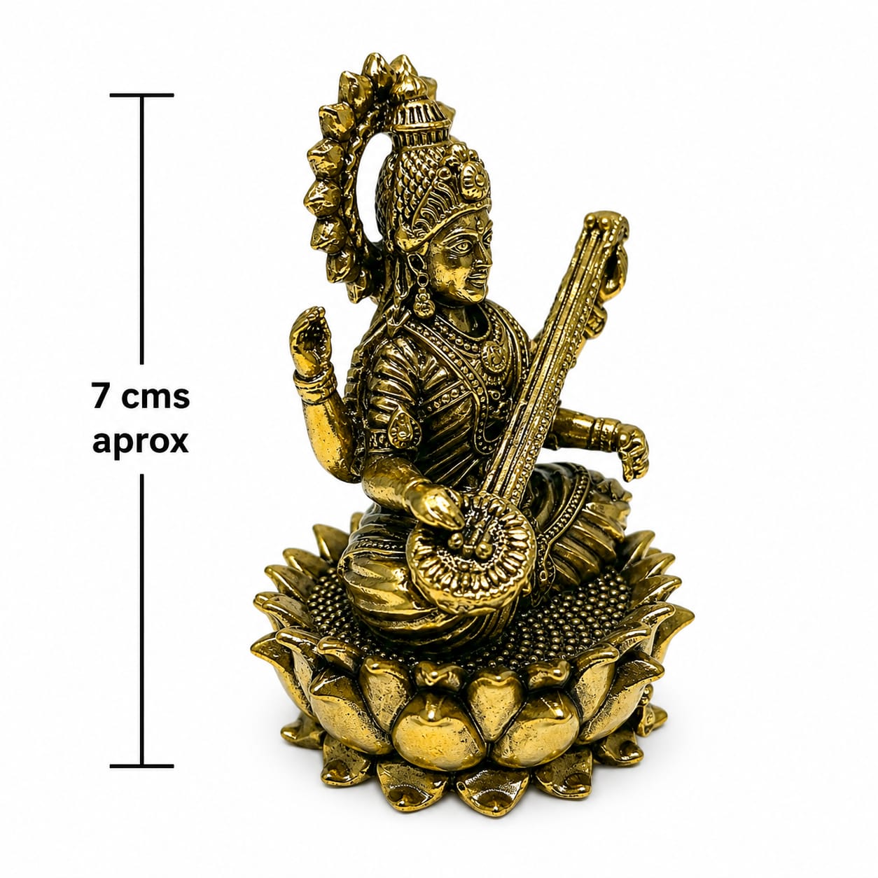 Figura En Latón Saraswati 7 Aprox UNIDADES LIMITADAS REF 600304375