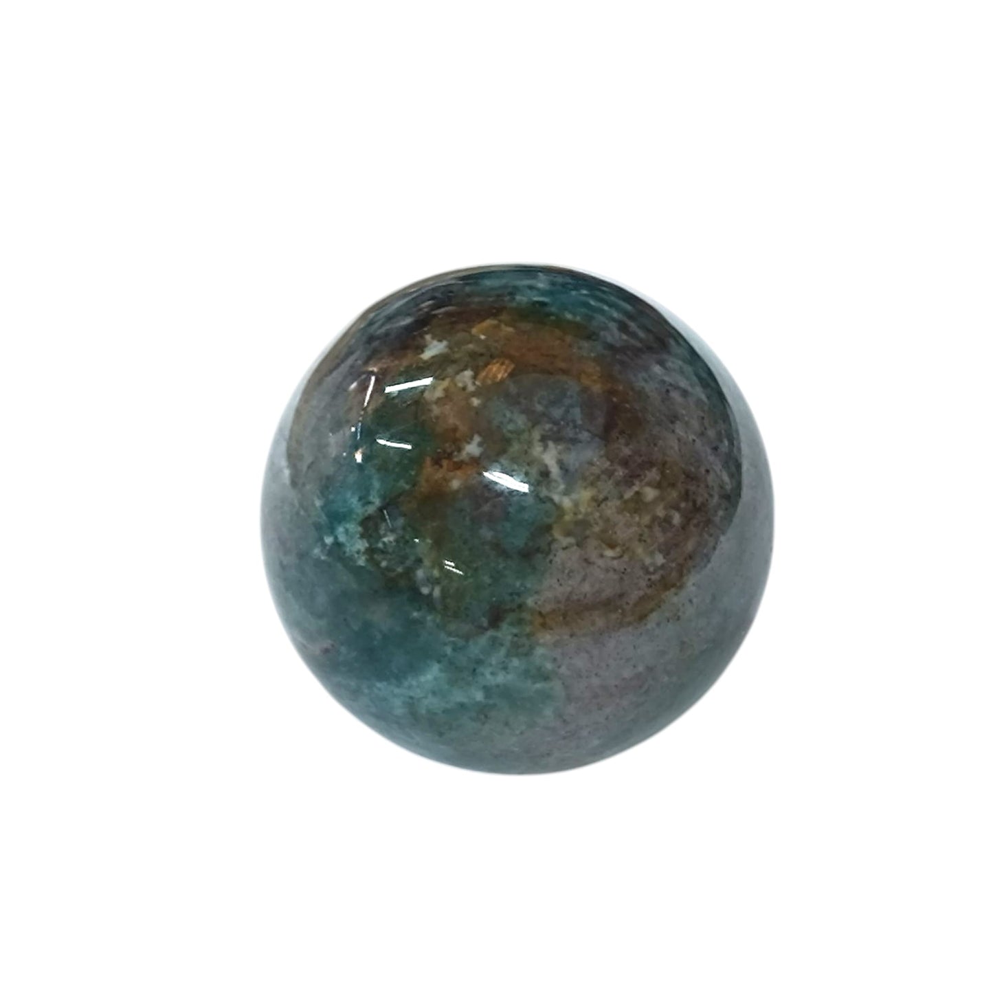 Esfera Piedra Natural Agata India 40mm Aprox - stonez