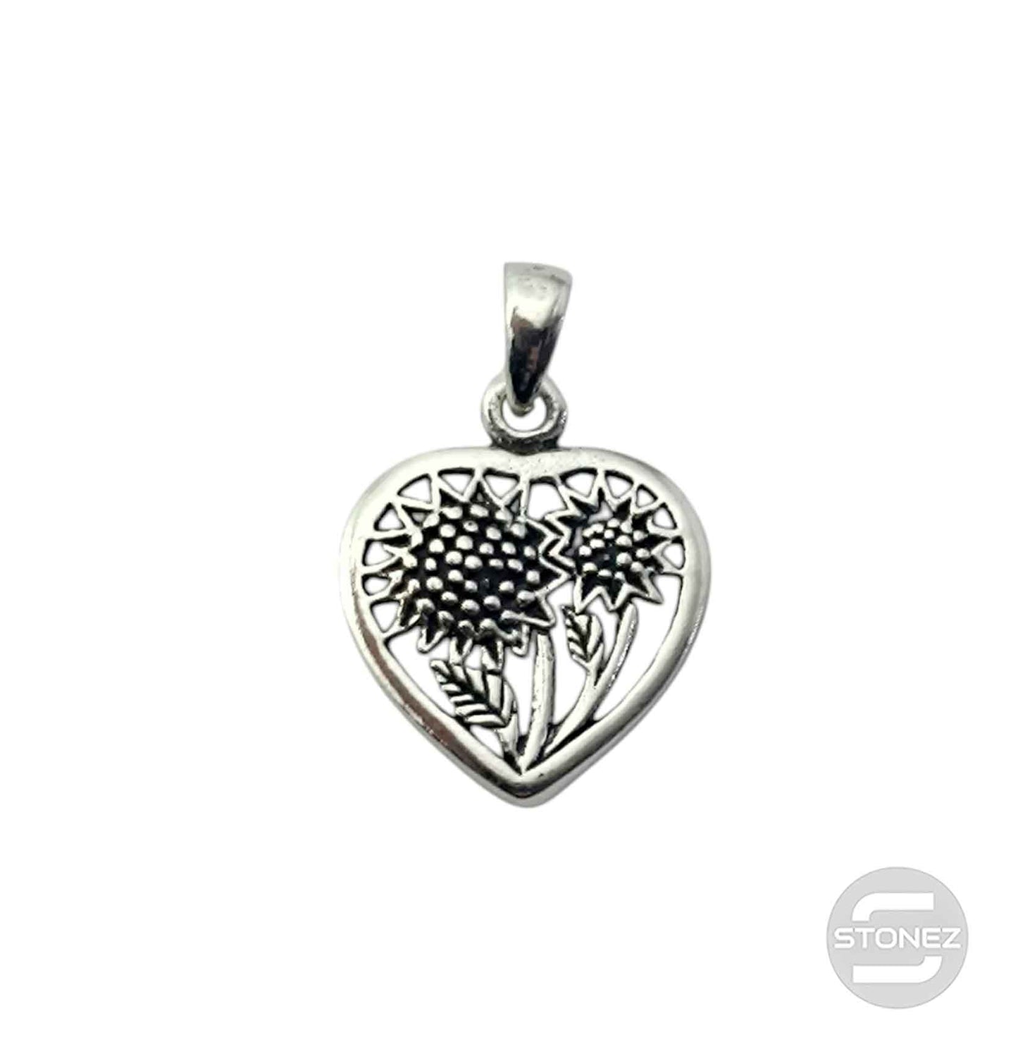 55776 Colgante De Plata 925 Corazón 15 mm