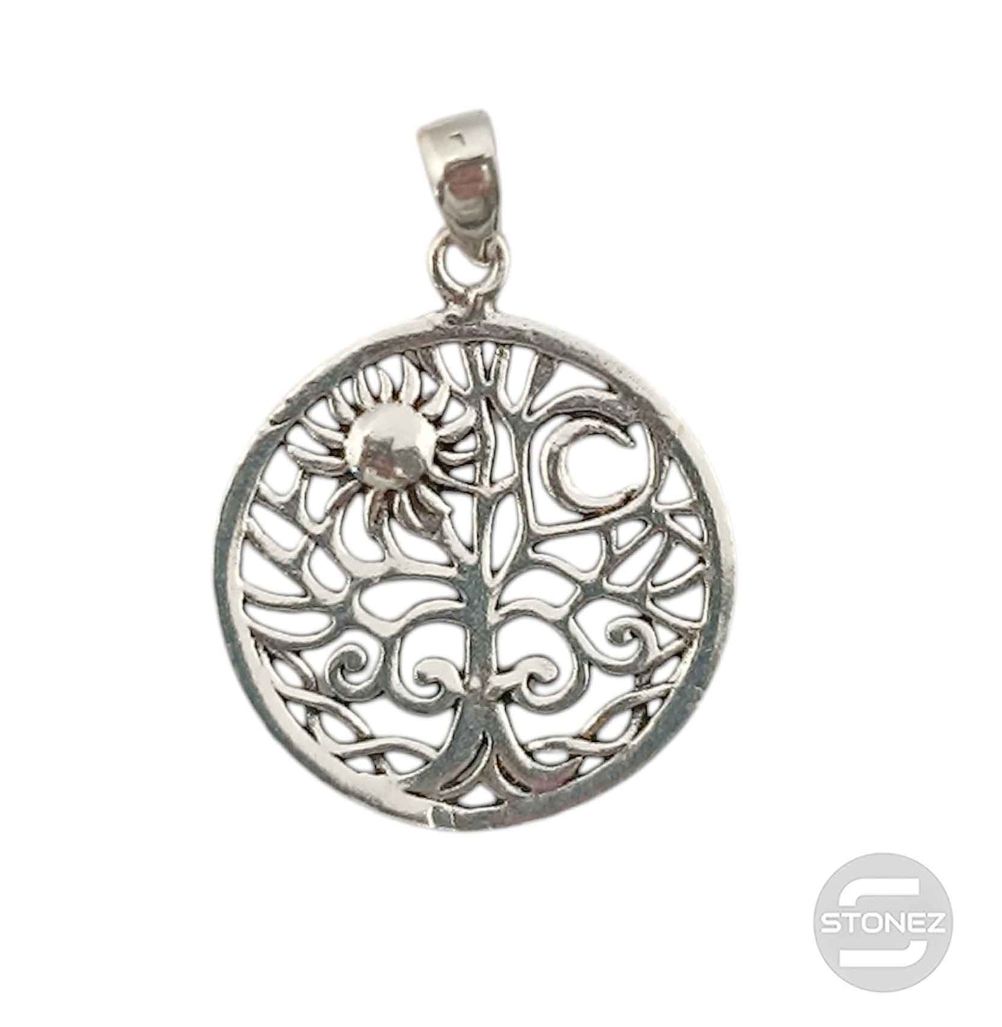 55963 Colgante De Plata 925 Arbol De La Vida 20 mm