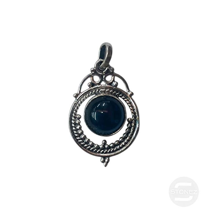 58241-04 Colgante Plata 925 Onix 26 mm Aprox