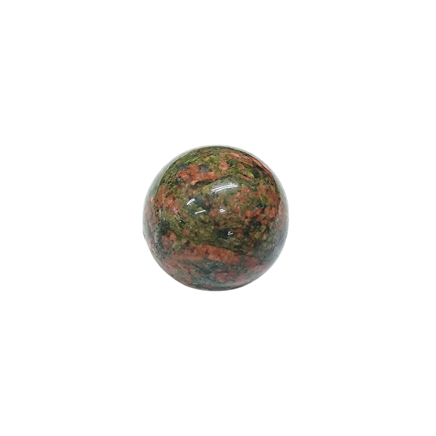 Esfera Piedra Natural Unakita 30mm Apox