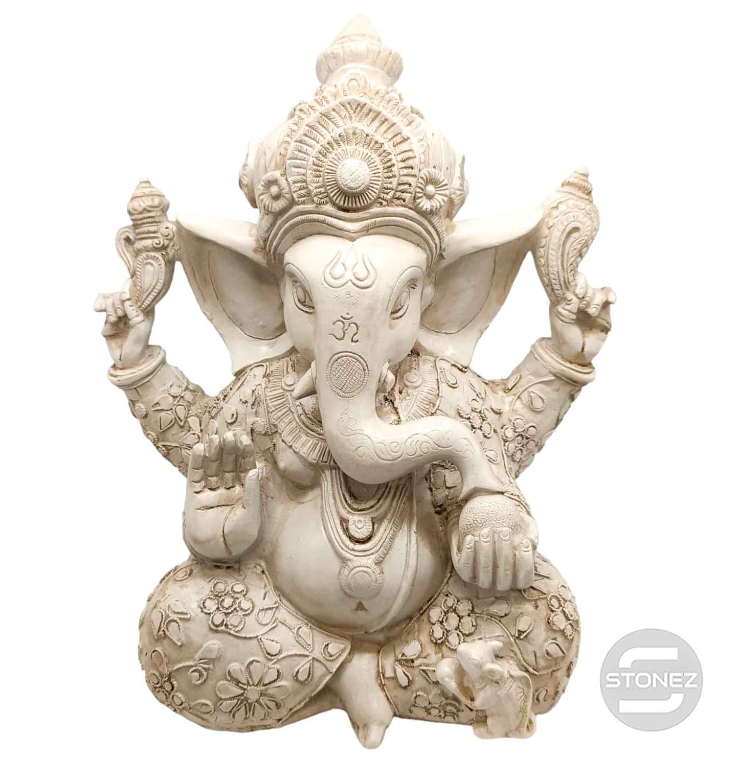 600102152-01 Figura En Resina Diosa Ganesha 30 Cms Aprox Color Bronce (Solo Recogida En Tienda)