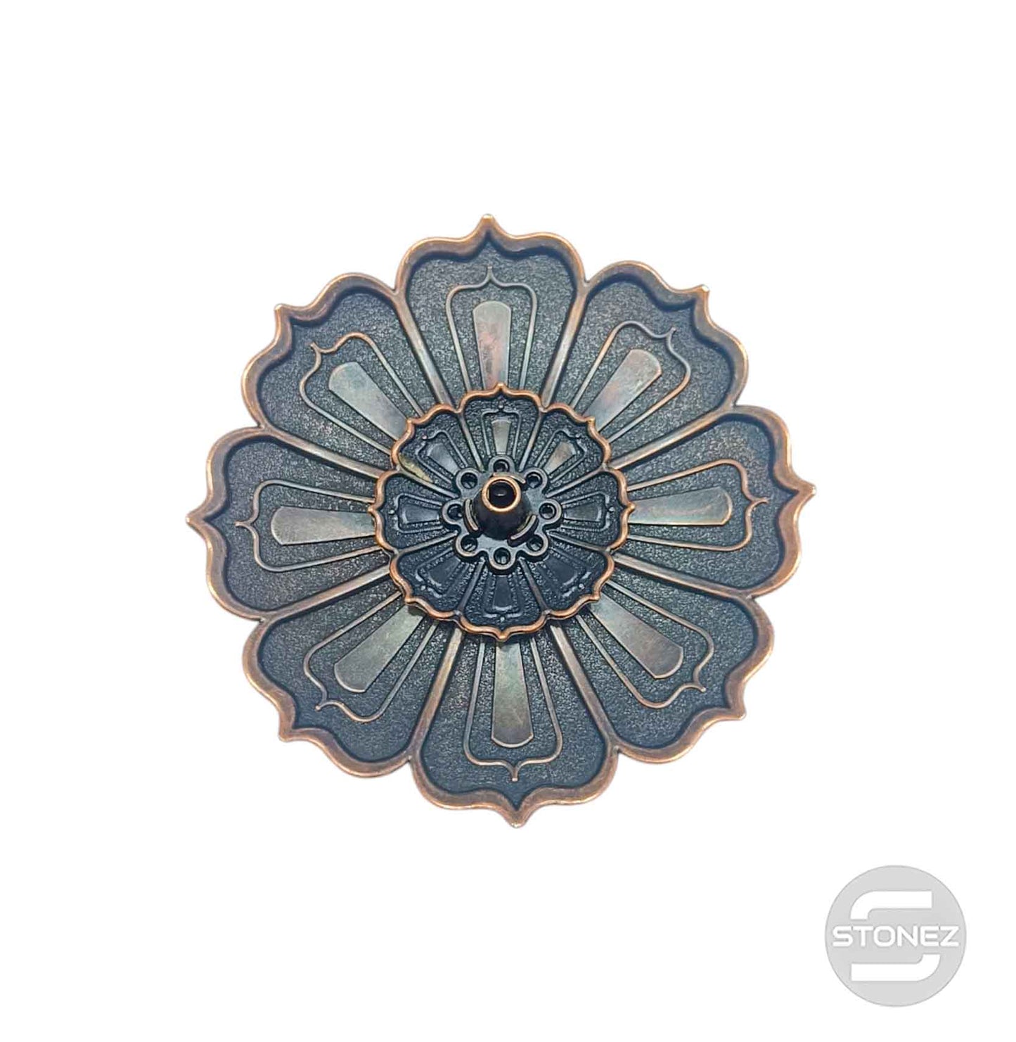 600102175-01 Porta Incienso De Metal 8,5 Cms Aprox color Cobre