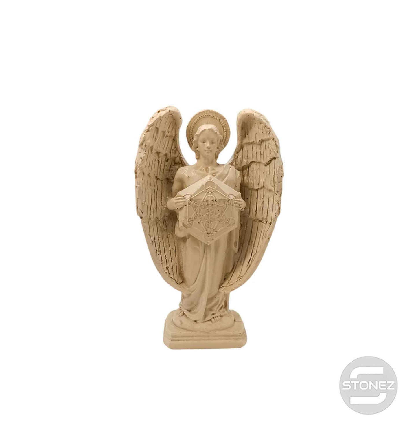 600102753-02 Figura En Resina Diosa Metratón 15 Cms Aprox Color Blanco