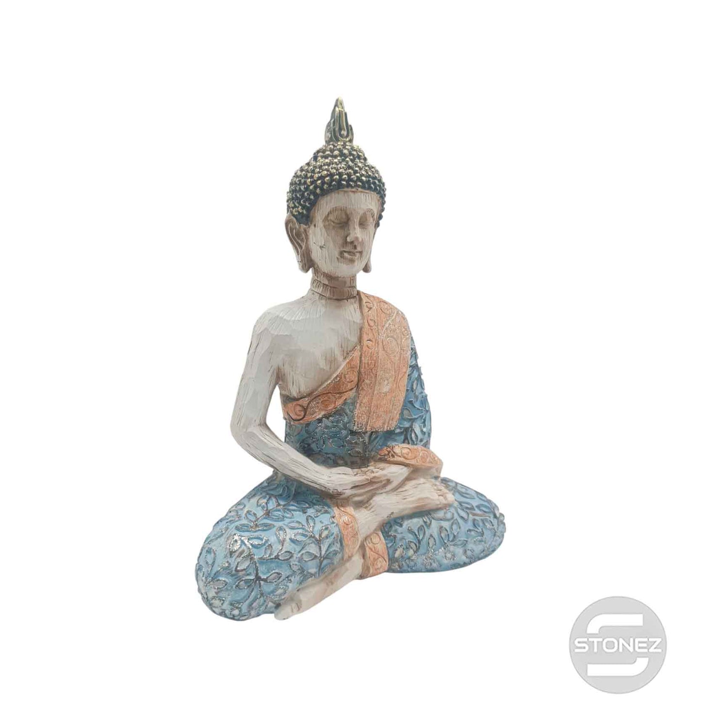 600103401C Figura En Resina Buda 22 Cms Aprox