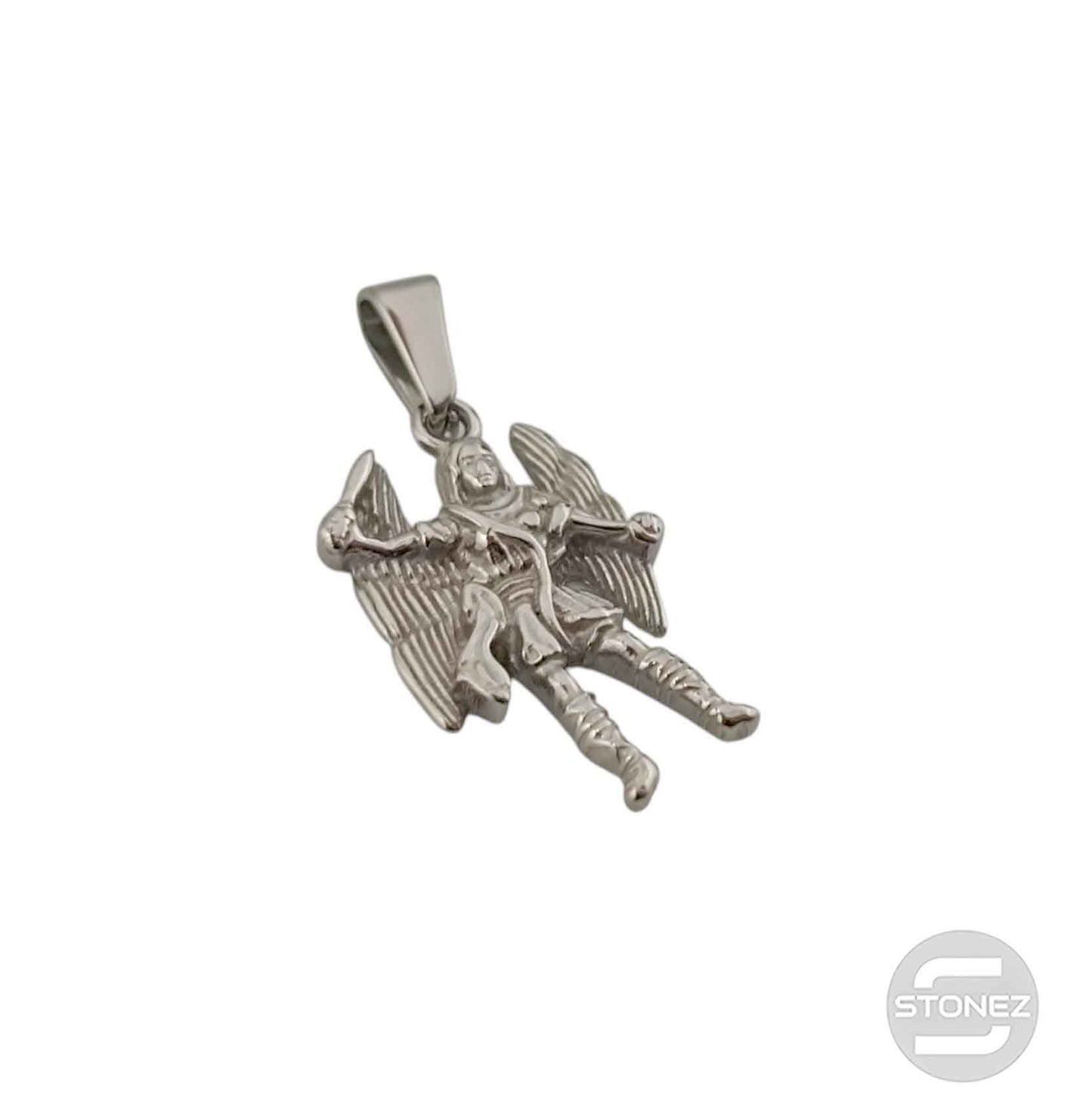 600103455-03 Colgante Acero Arcangel San Miguel 23 mm