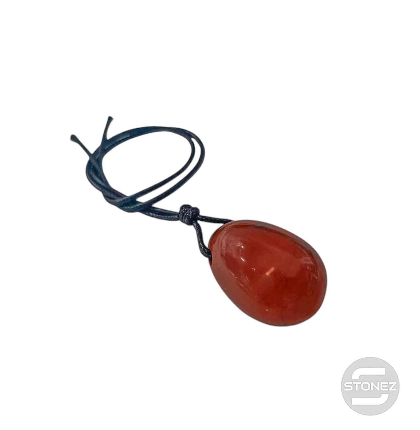 600103482-15 Huevo Yoni Mineral Jaspe Rojo 20 x 30 mm
