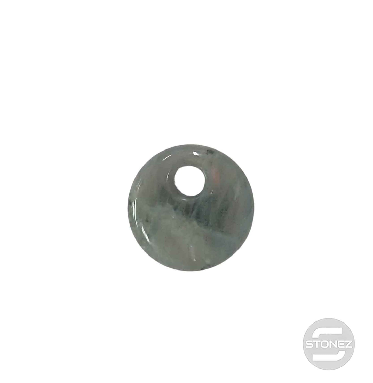 600103490 Colgante Piedra Perforada Labradorita 25 mm Aprox Donut