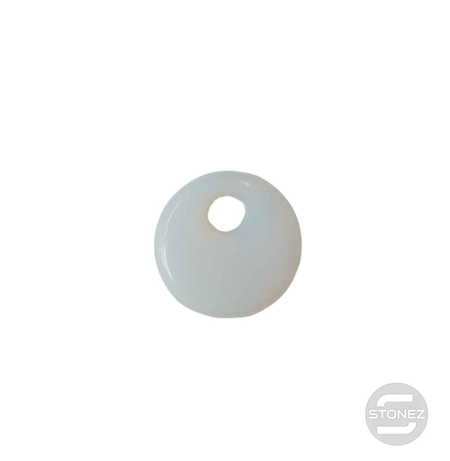 600103490 Colgante Piedra Perforada Cuarzo 25 mm Aprox Donut