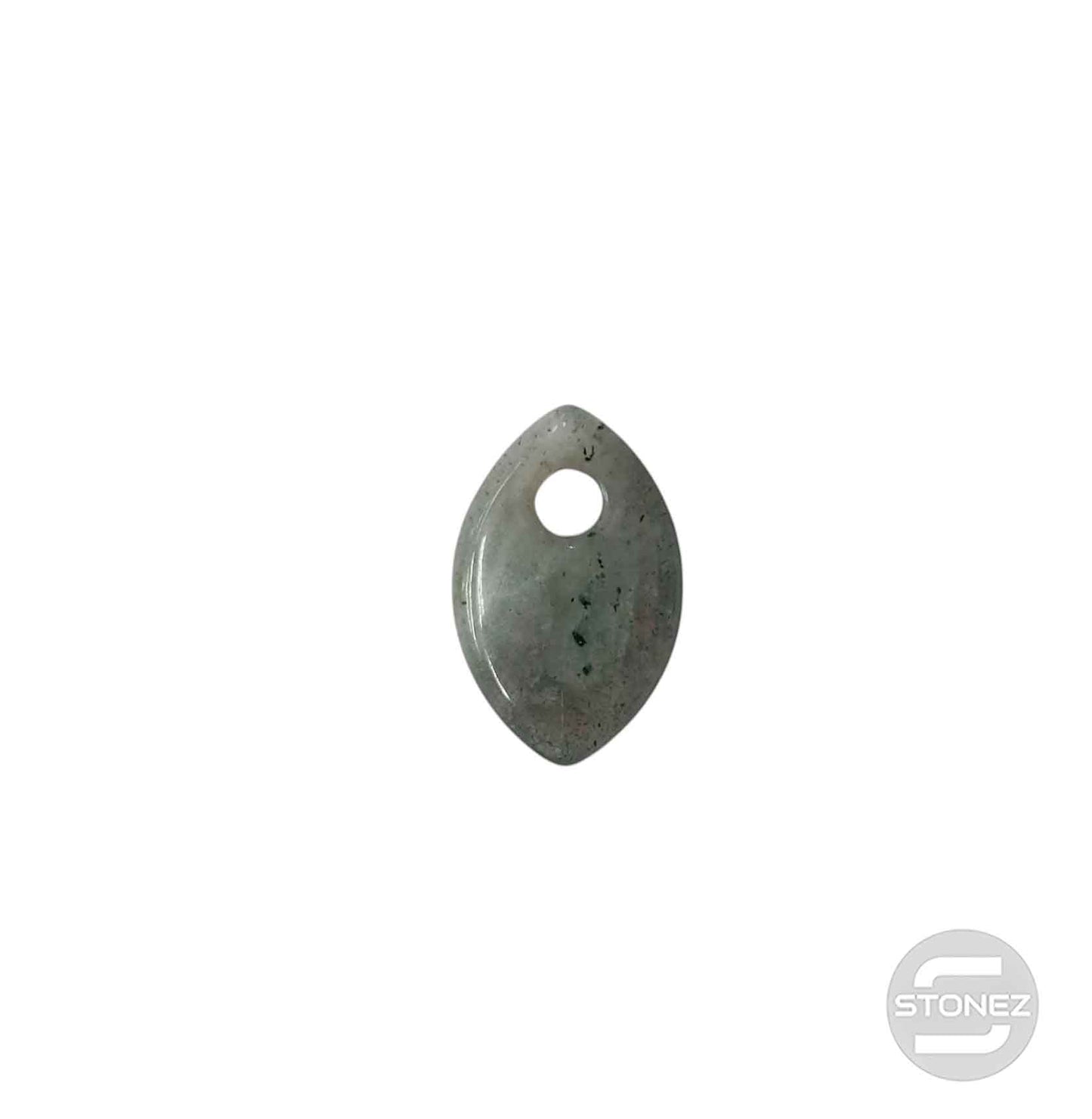 600103490 Colgante Piedra Perforada Labradorita 25 mm Aprox Lagrima Ojo