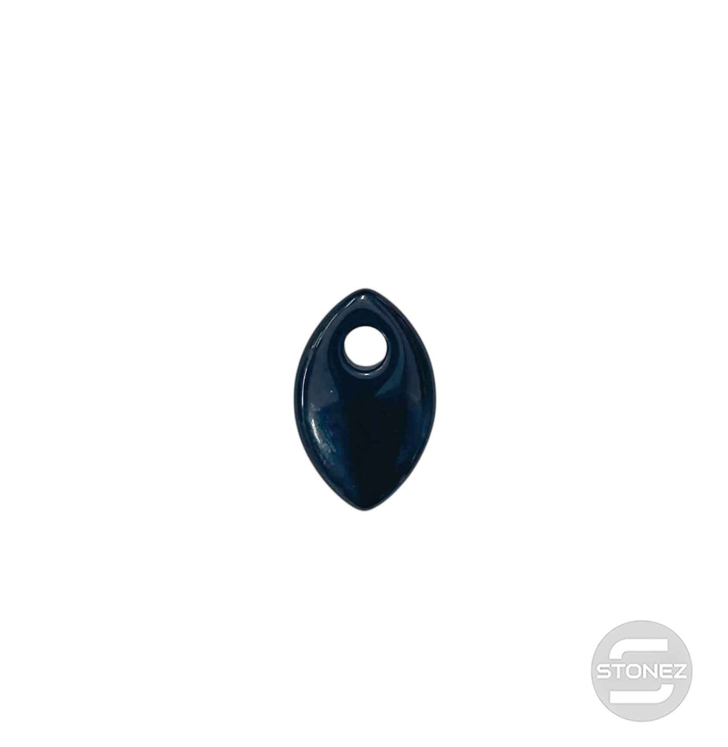 600103490 Colgante Piedra Perforada Obsidiana 25 mm Aprox Lagrima Ojo