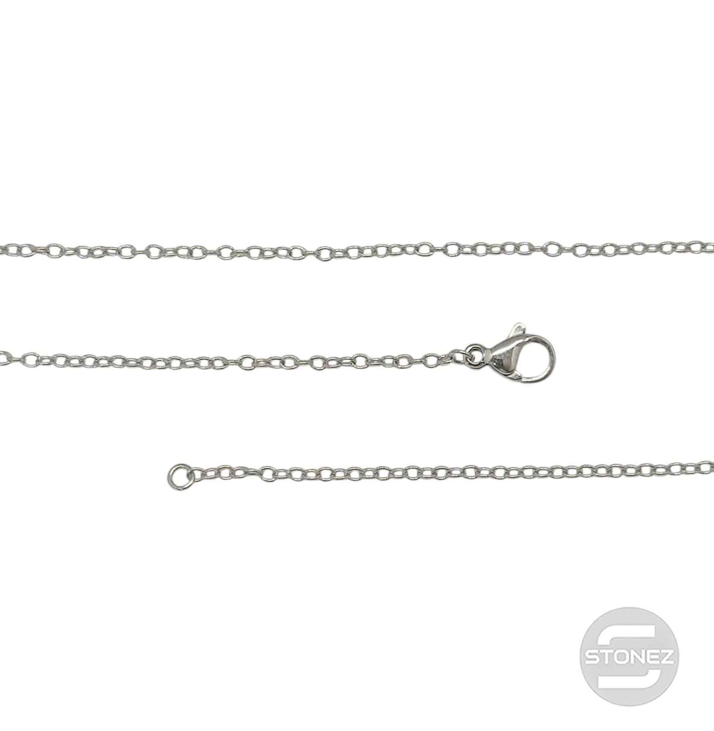 60782 Paquete 10 Cadenas Acero 50 CMS 1mm Aprox De Grosor A4