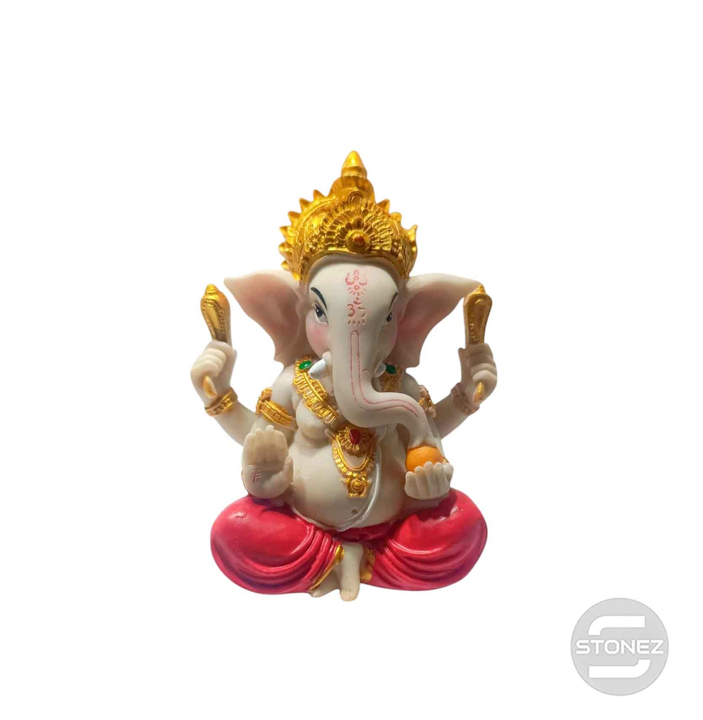 600103639 Figura En Resina Ganesha 12 Cms Aprox