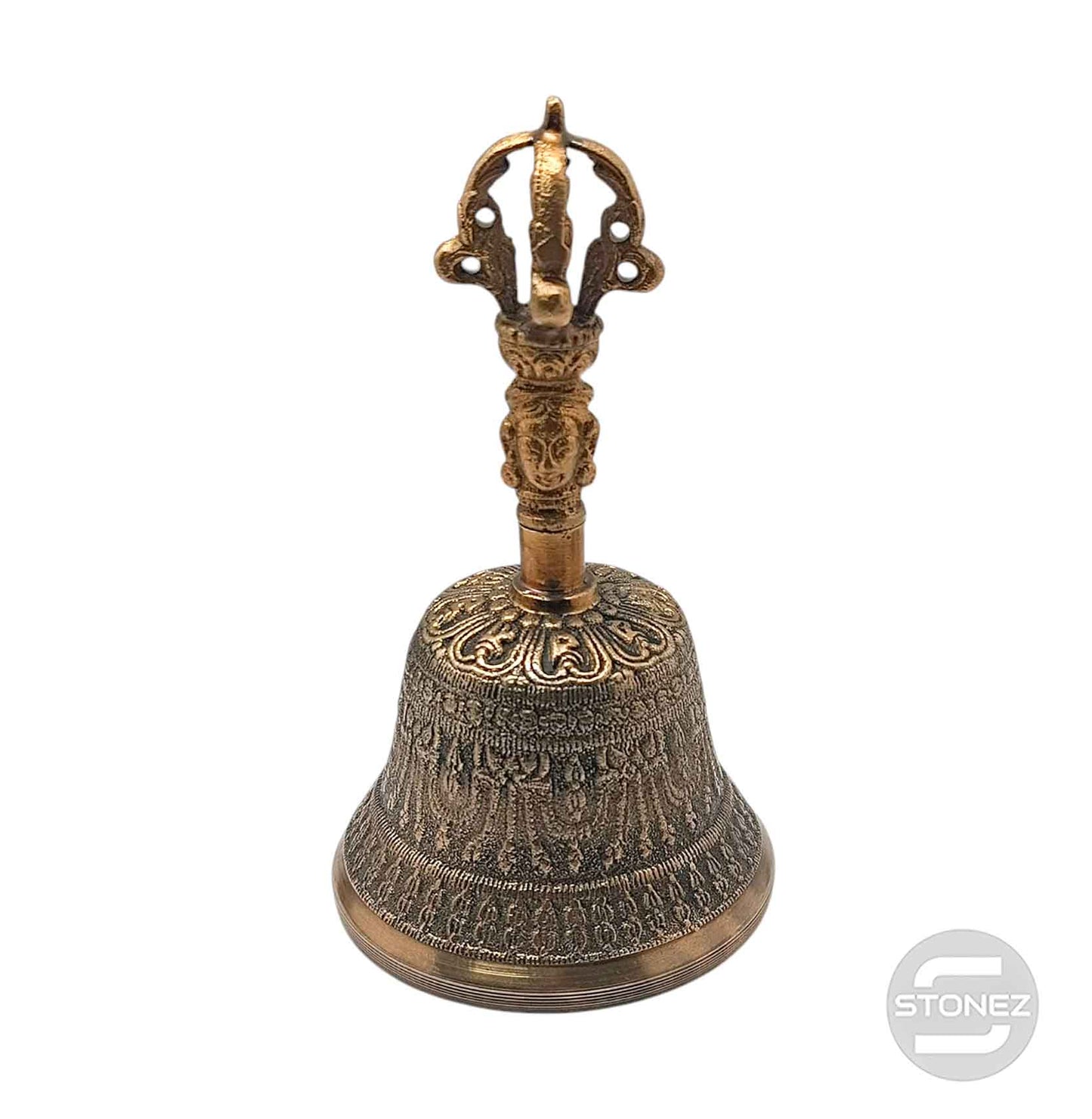 600302997 Campana Tibetana 15 x 8 cms