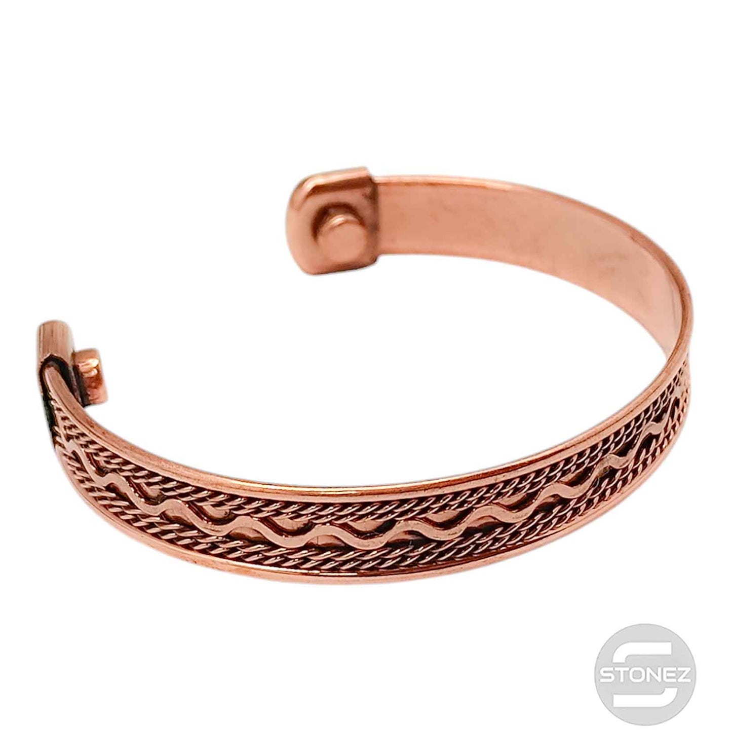 600303008-01 Pulsera Cobre Con Imán