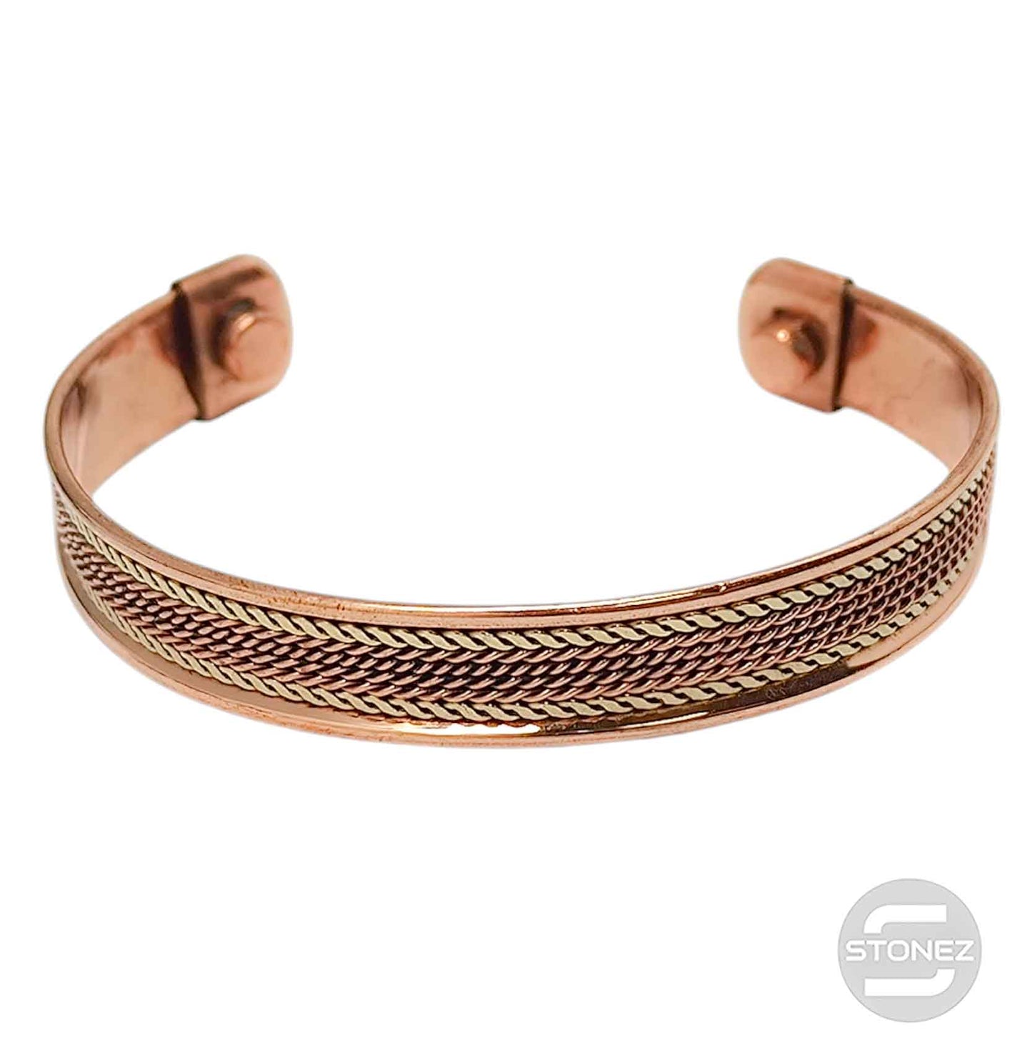 600303008-04 Pulsera Cobre Con Imán