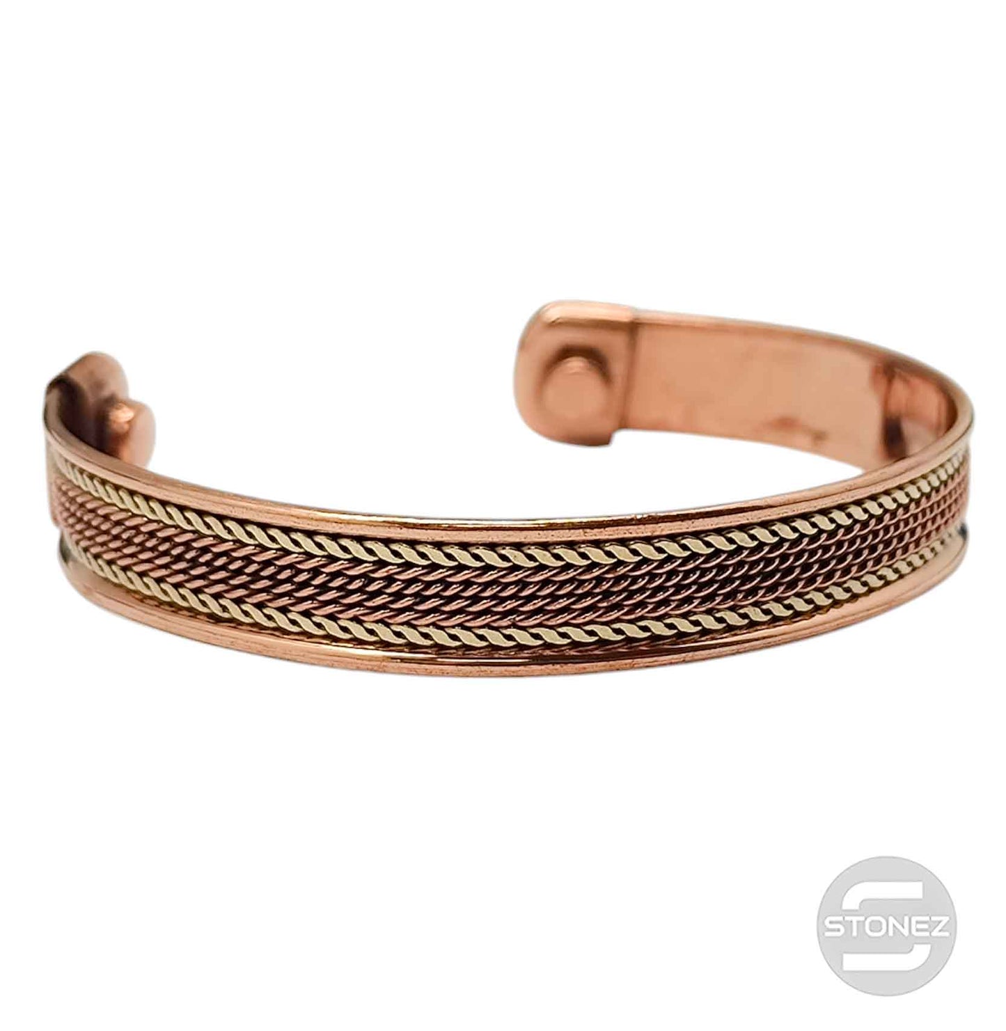 600303008-04 Pulsera Cobre Con Imán