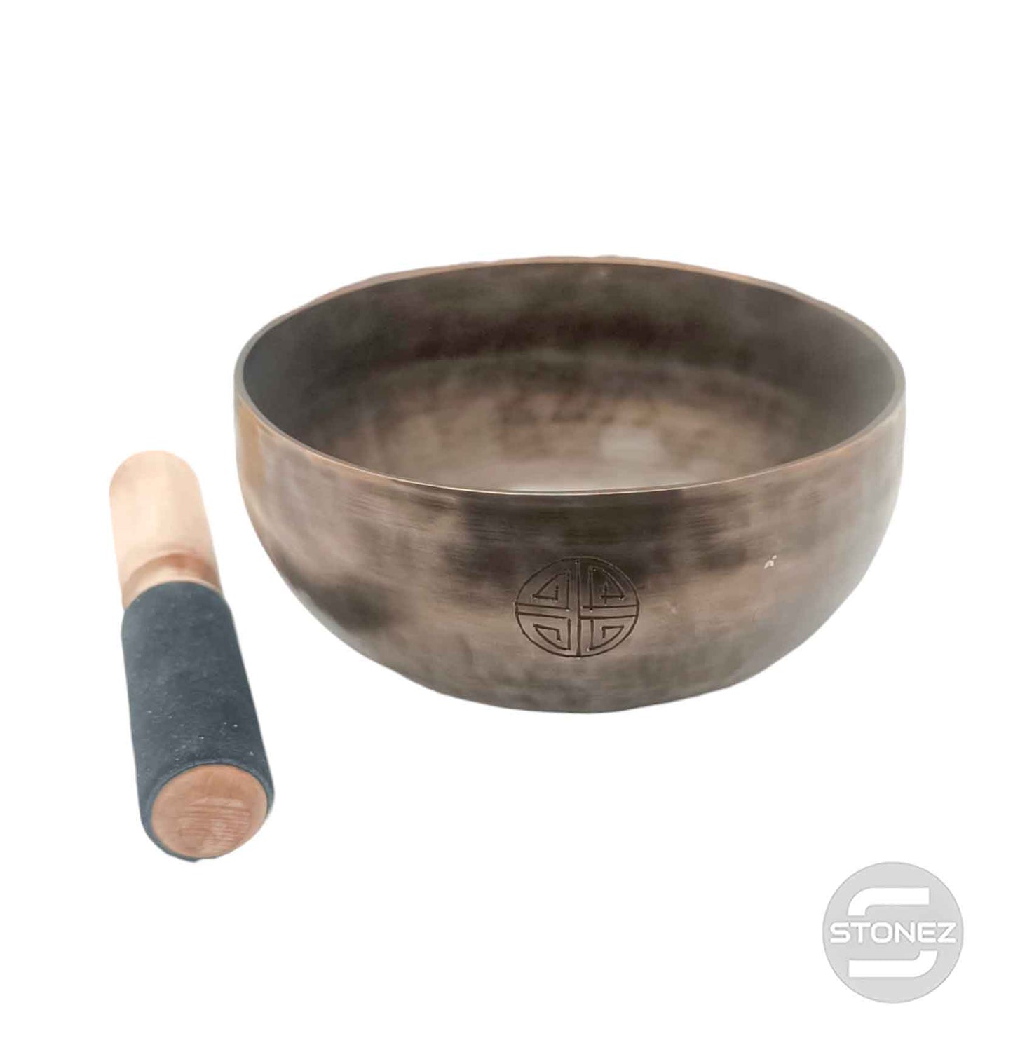600303052 Cuenco Tibetano 7 Metales Full Moon 16 Cms Aprox