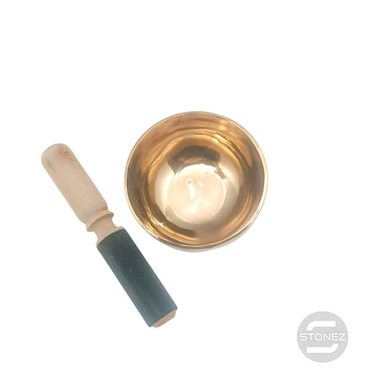 600303055 Cuenco Tibetano 7 Metales Dorado 11 Cms Aprox