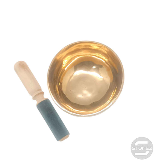 600303057 Cuenco Tibetano 7 Metales Dorado 13 Cms Aprox